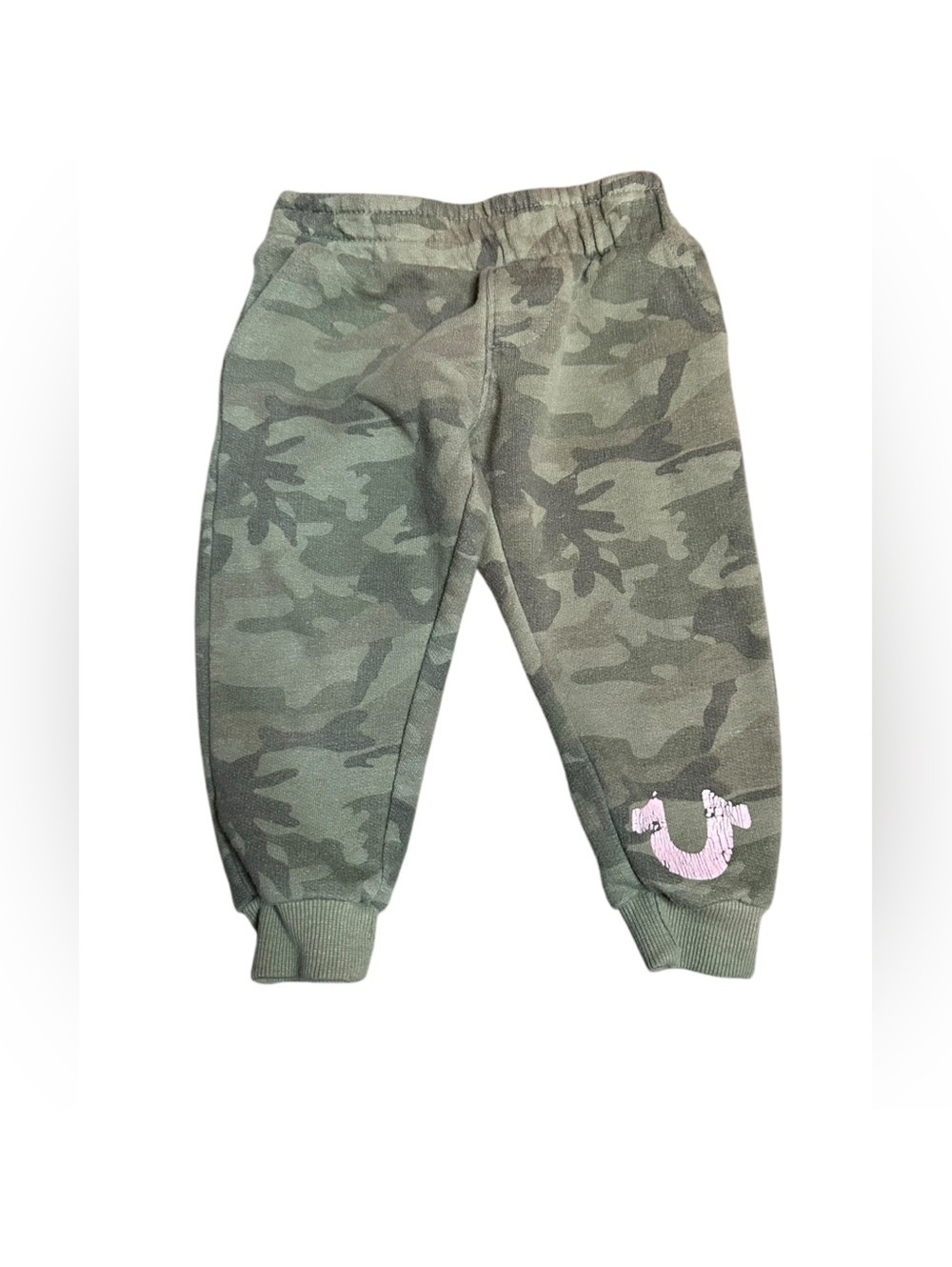 true religion camo sweat pants 24 mos 2T